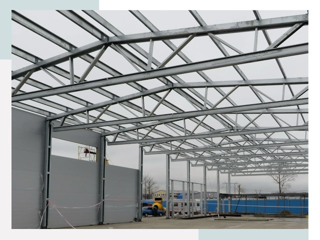 Строительство складов в Гагарин от 624 руб. за м²