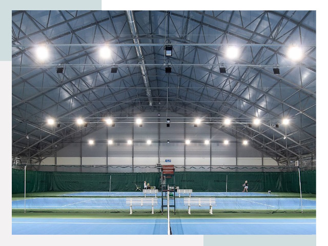 Строительство теннисных кортов в Гагарин от 624 руб.