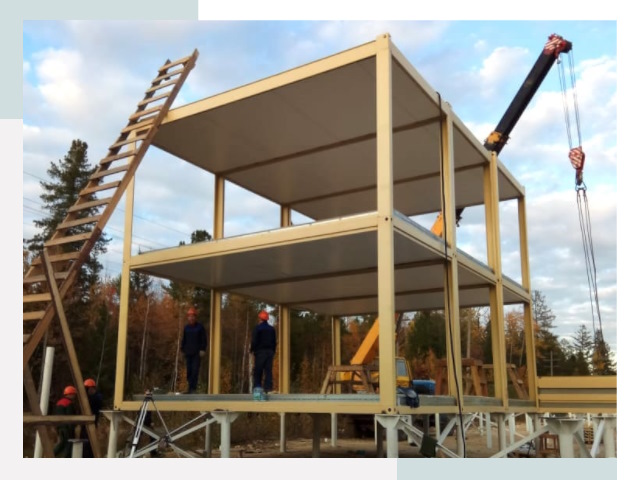 Строительство модульных здания Гагарин