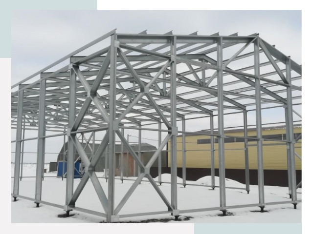 Каркасные ангары в Гагарине