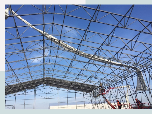 Шатровые ангары от 624 руб. в Гагарине и Смоленской области