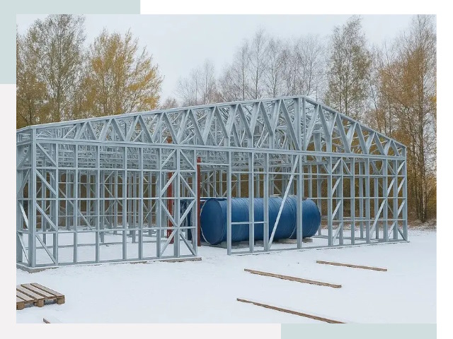 Металлические ангары в Гагарине