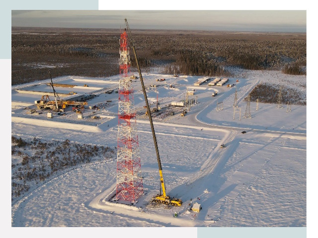 Мачты связи в Гагарине