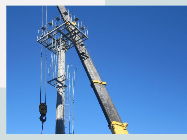 Монтаж осветительных мачт в Гагарин от 624 руб.