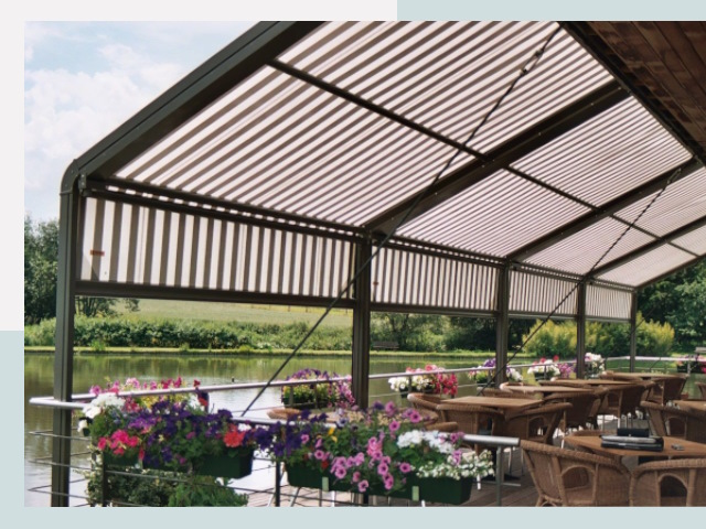 Элегантные навесы для кафе от 624 руб в Гагарин