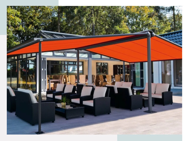 Навесы для кафе и ресторанов в Гагарине