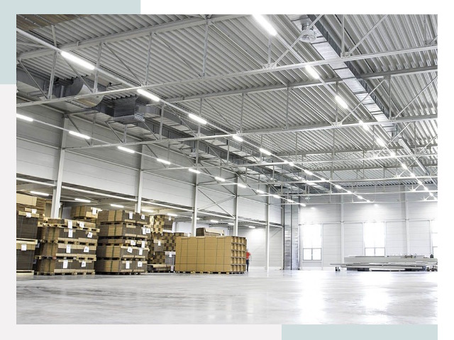 Освещение ангаров в Гагарине