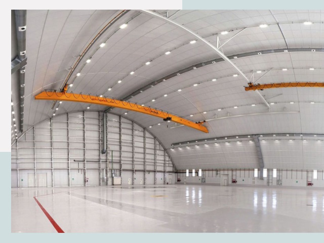 Оснащение ангаров в Гагарин от СтальСтрой-Ггр - цена от 624 руб.