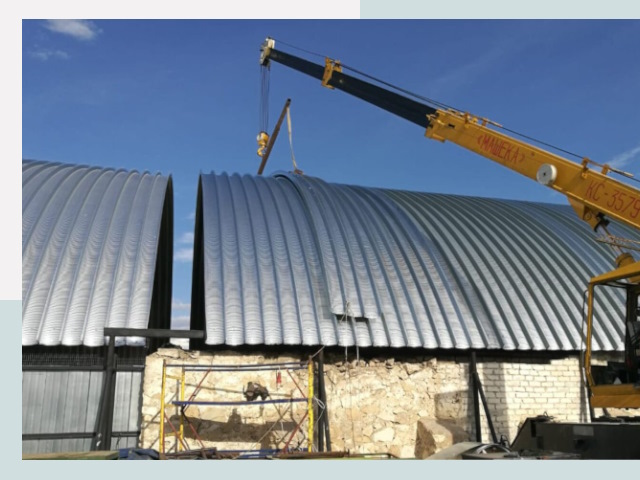 Реконструкция ангаров в Гагарине от 624 руб.