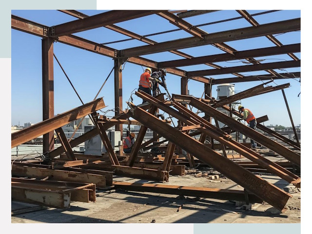 Демонтаж металлоконструкций в Гагарине от 624 руб.